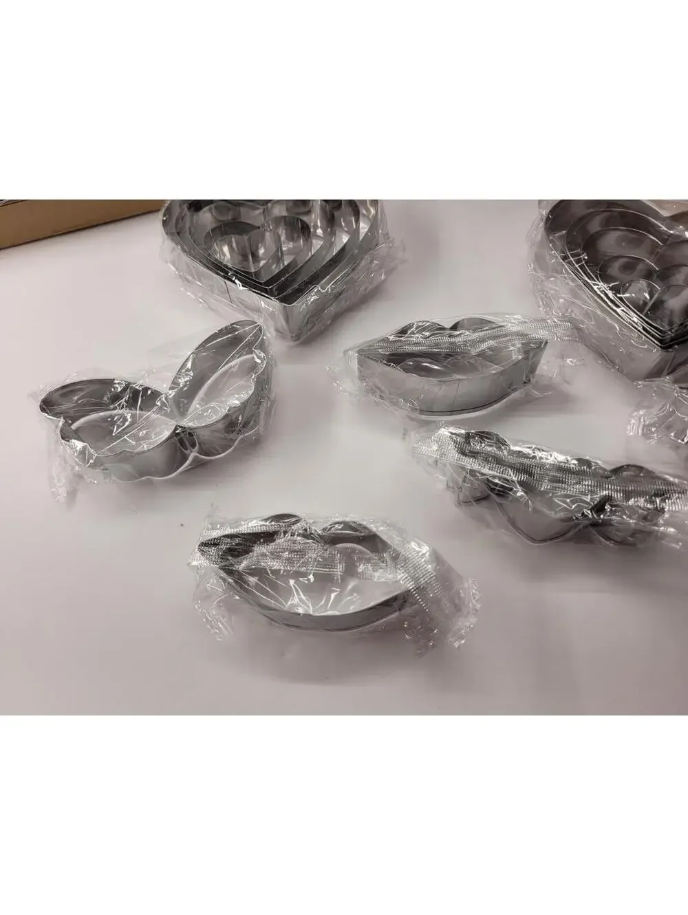 Lot Of Heart Butterflies Lips Cookie Cutters Stainless Steel Valentine’s Kit New